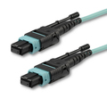 Startech.Com 2m MPO/ MTP Fiber Optic Cable - Plenum - OM3 - Push/Pull-Tab MPO12PL2M
